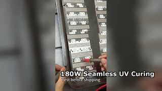 Παρουσιάστε λάμπα πολυμερισμού 180W UV led 365nm COB χονδρική led χωρίς ραφή