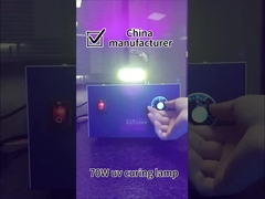 70W UV λαμπτήρα ανθεκτικότητας 365nm 395nm UV λαμπτήρα ανθεκτικότητας για φορητό UV LED επικάλυψη κόλλας