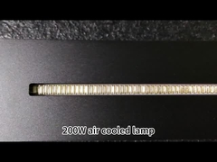 UV; 200W UV LED 365nm Ενοπλισμένα με αέρα UV LED Συστήματα Στερεώσεως για UV Στερεώσεως με INK