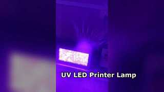 Λαμπτήρας UV led εξοικονόμησης ενέργειας 600W για εκτυπωτή με μελάνι επίπεδης επιφάνειας UV